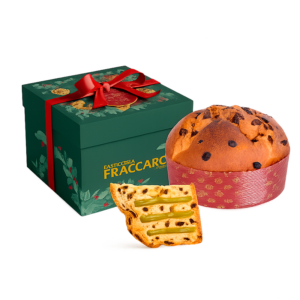 Panetone Pistache com Gotas de Chocolate - Lata